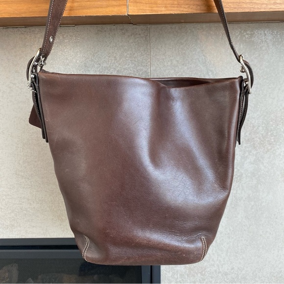 Vintage Coach Legacy Soho Bucket Leather Bag 9186 - Picture 2 of 11